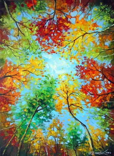 Print of Nature Paintings by Olha Darchuk