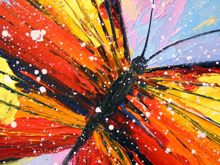 Original Abstract Animal Painting by Olha Darchuk