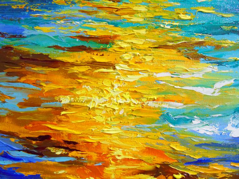 Original Illustration Landscape Painting by Olha Darchuk