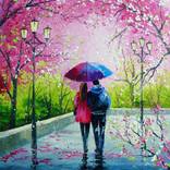 Under the Umbrella of Spring by Olha Darchuk