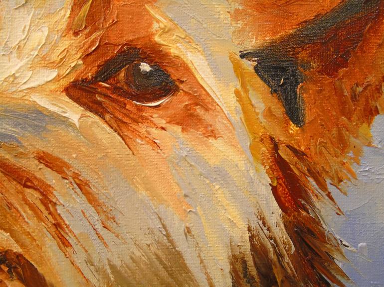 Original Fine Art Animal Painting by Olha Darchuk