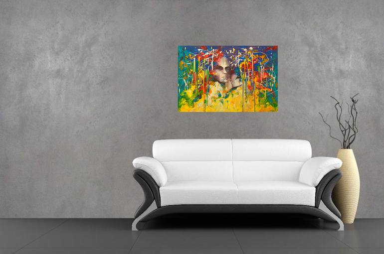 Original Abstract Painting by Olha Darchuk