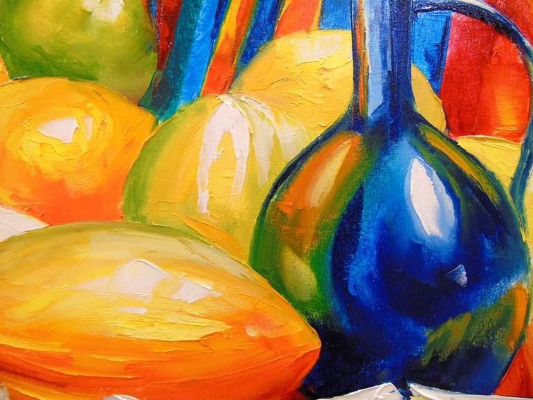 Original Art Deco Still Life Painting by Olha Darchuk