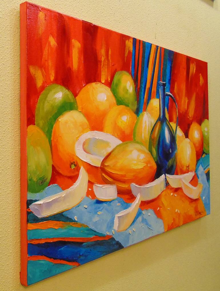 Original Art Deco Still Life Painting by Olha Darchuk