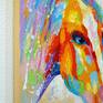 Horse love,oil painting on canvas without frame as edges are painted,100% handmade high quality oil and a palette knife,decorate your interior and long it will give positive emotions to you and your family.Ready to hang. Pop art,animals,love,horses,Pets,nature,flower,oil on canvas.