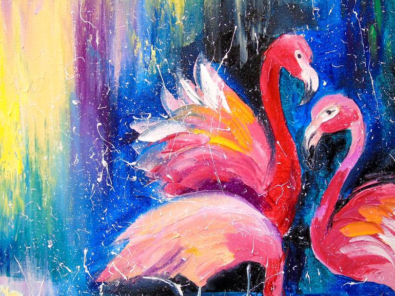 Original Fine Art Animal Painting by Olha Darchuk