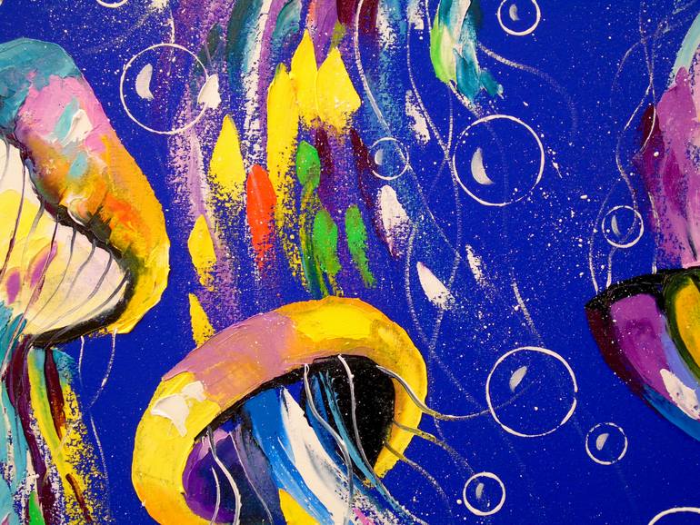 Original Impressionism Animal Painting by Olha Darchuk
