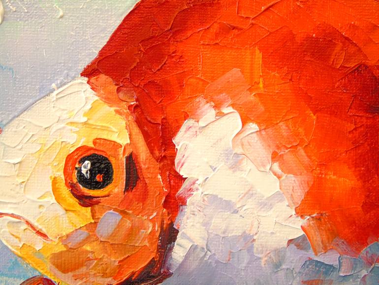 Original Impressionism Animal Painting by Olha Darchuk
