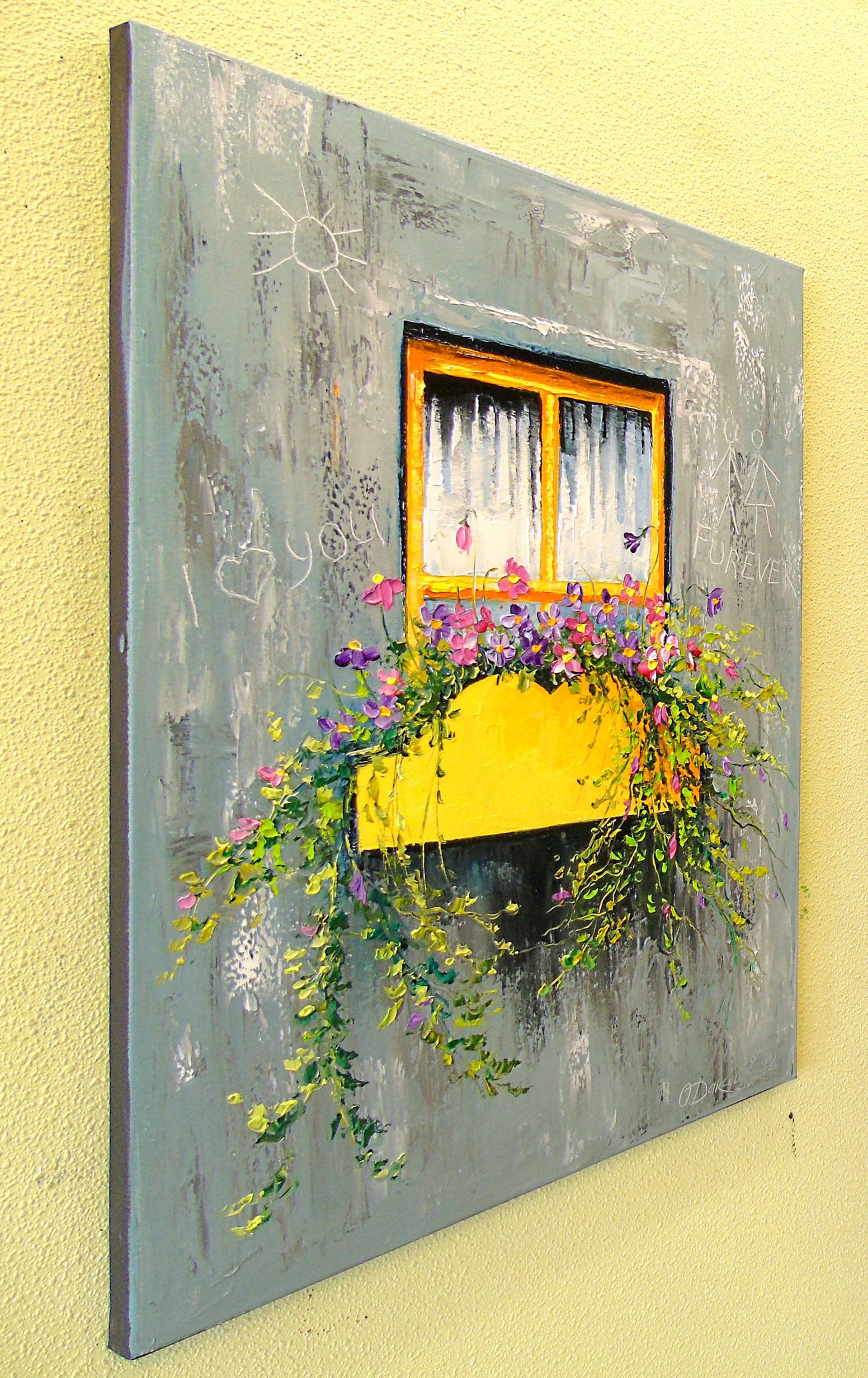 Old window Paintings by Olha Darchuk 