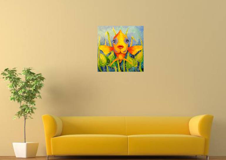 Original Impressionism Animal Painting by Olha Darchuk