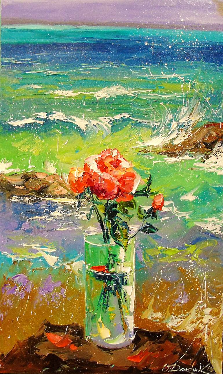 Roses and the sea
