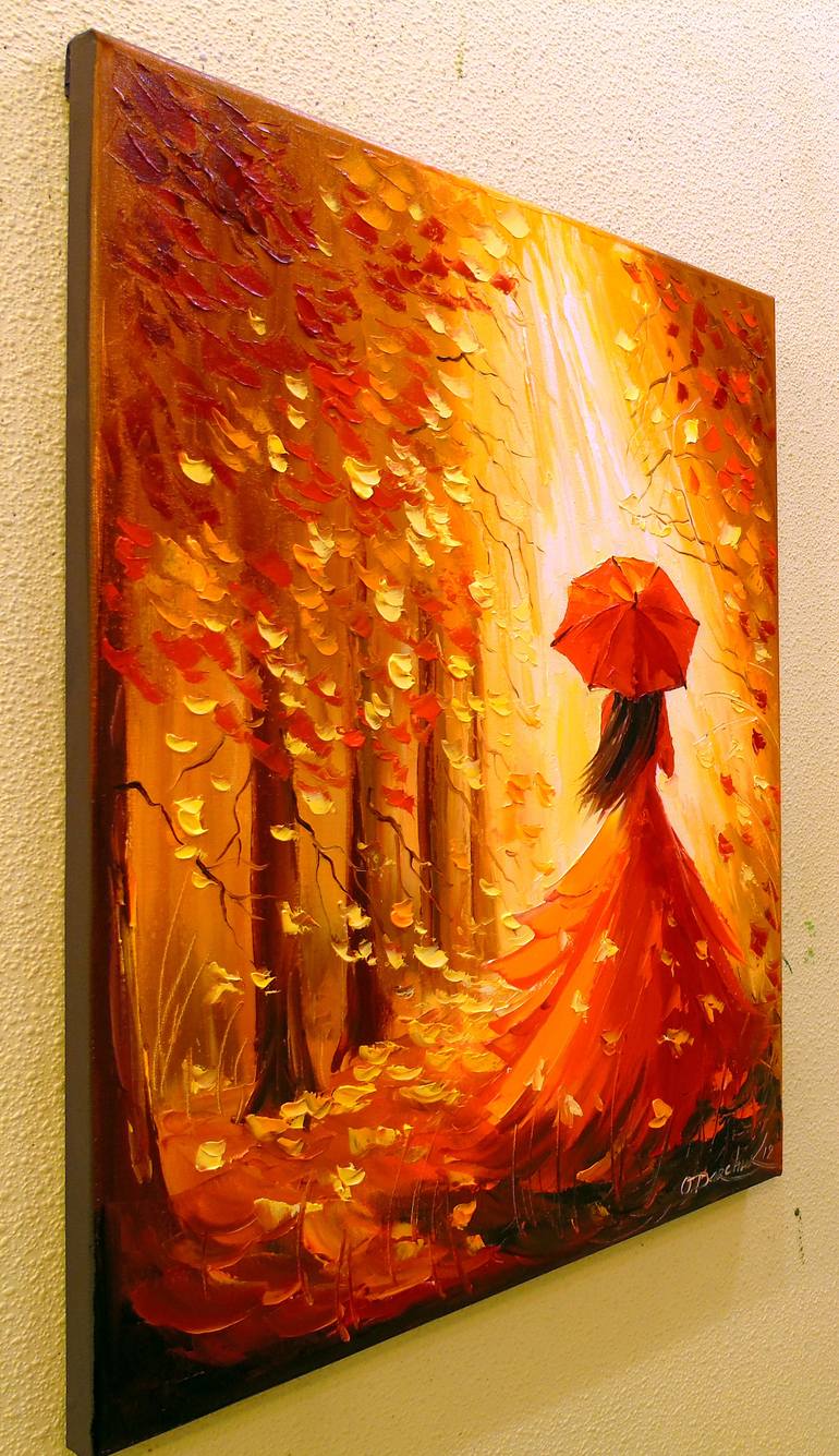 Original Impressionism Women Painting by Olha Darchuk