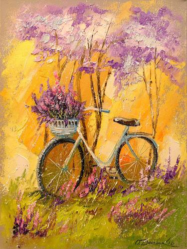 Print of Fine Art Bike Paintings by Olha Darchuk