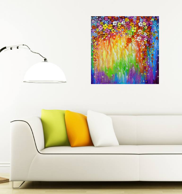 Original Fine Art Abstract Painting by Olha Darchuk