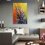 Flower of life oil painting original abstraction,unframed since the edges are painted 100 % handmade with palette knife and high quality oil ,for interior or as a gift. Decorate your interior and for a long time will give joy to you and your family. Ready to hang.