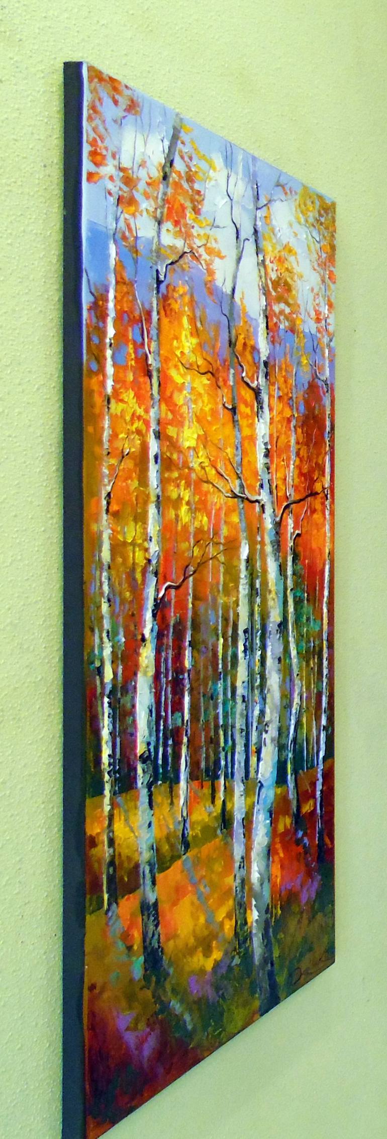 Original Impressionism Landscape Painting by Olha Darchuk