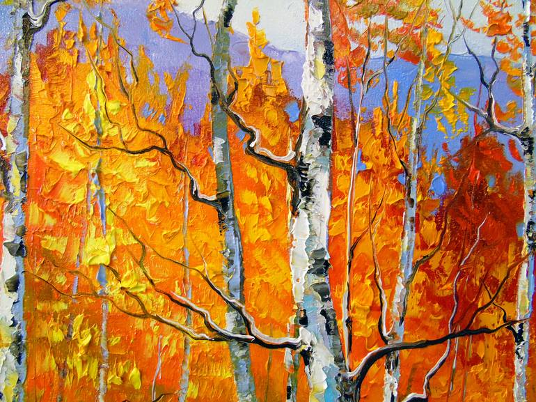 Original Impressionism Landscape Painting by Olha Darchuk