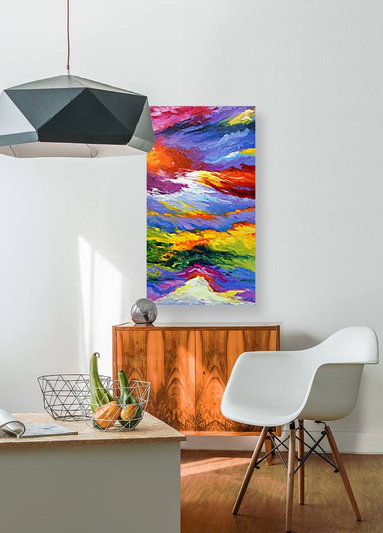 Original Abstract Painting by Olha Darchuk