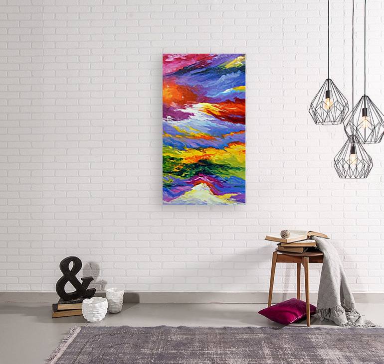 Original Abstract Painting by Olha Darchuk