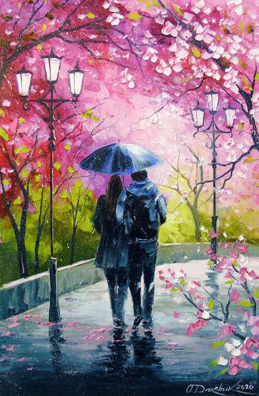 Print of Impressionism Love Paintings by Olha Darchuk