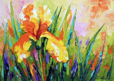 Original Impressionism Floral Paintings by Olha Darchuk