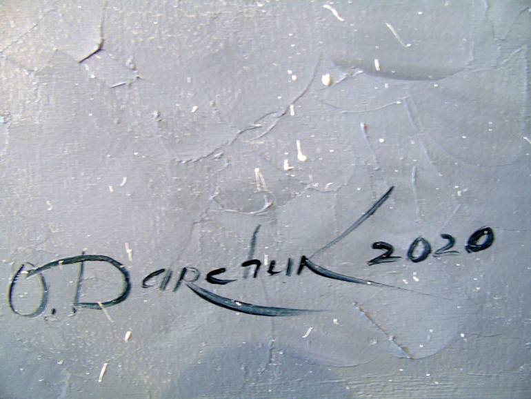 Original Abstract Fantasy Painting by Olha Darchuk