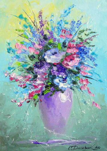 Print of Floral Paintings by Olha Darchuk