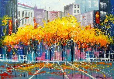 Print of Fine Art Cities Paintings by Olha Darchuk