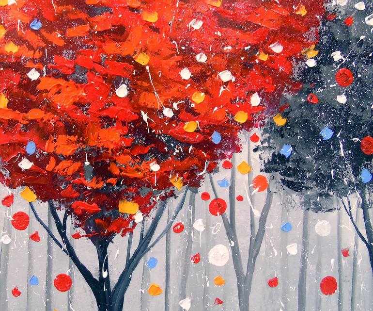 Love tree Paintings by Olha Darchuk 