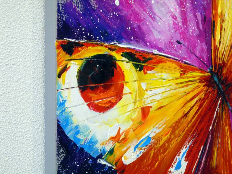 Original Abstract Animal Painting by Olha Darchuk