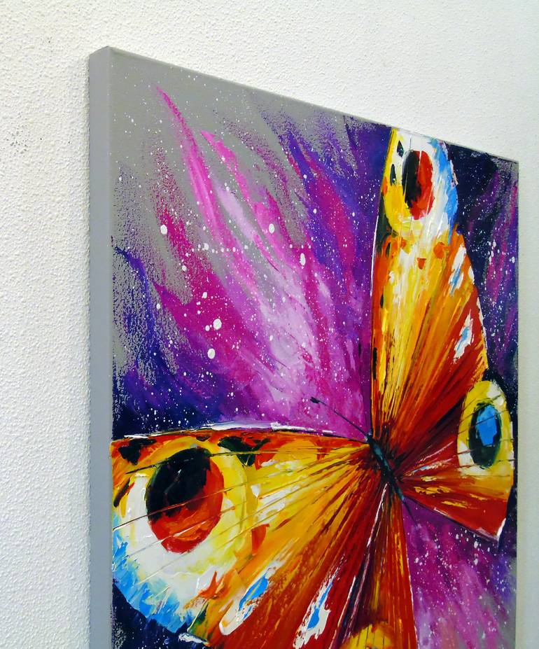 Original Abstract Animal Painting by Olha Darchuk