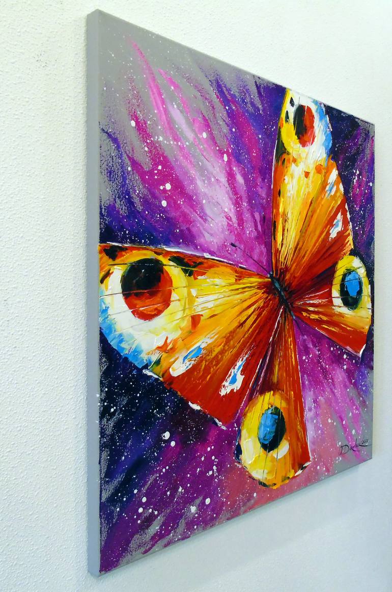 Original Abstract Animal Painting by Olha Darchuk