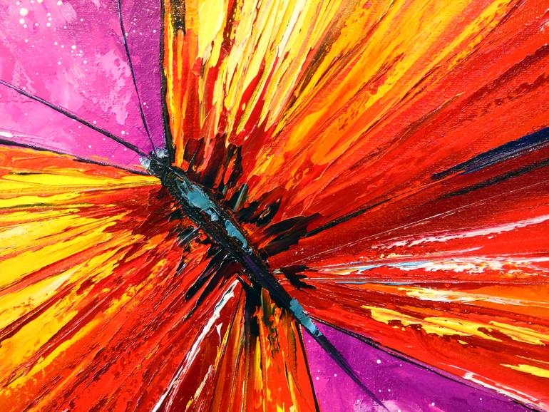 Original Abstract Animal Painting by Olha Darchuk