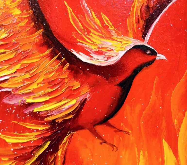 Original Abstract Animal Painting by Olha Darchuk