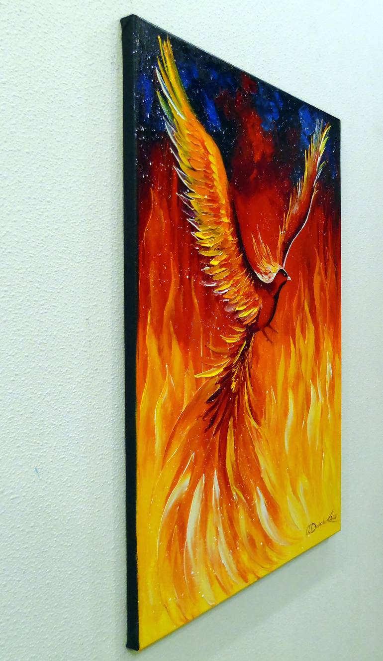 Original Abstract Animal Painting by Olha Darchuk