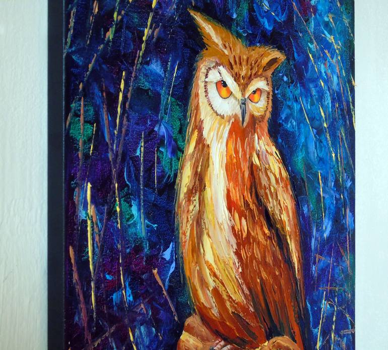 Original Abstract Animal Painting by Olha Darchuk