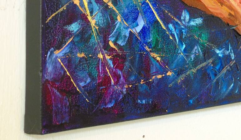 Original Abstract Animal Painting by Olha Darchuk