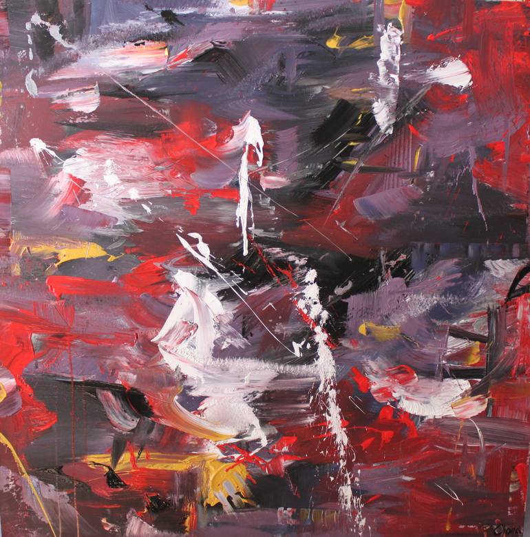Print of Abstract Expressionism Abstract Paintings by Cory Ciona