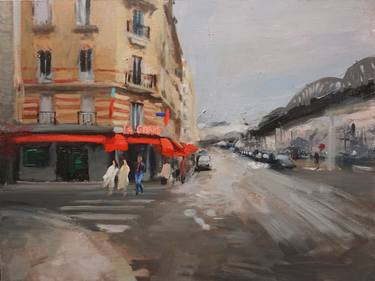 Print of Expressionism Cities Paintings by Leonardi Manuel