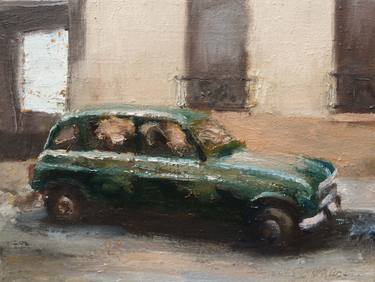 Print of Automobile Paintings by Leonardi Manuel