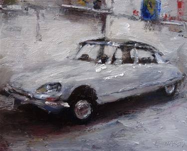 Print of Automobile Paintings by Leonardi Manuel