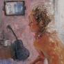 The softness of her back, the abandonment she represents, no reason to leave
