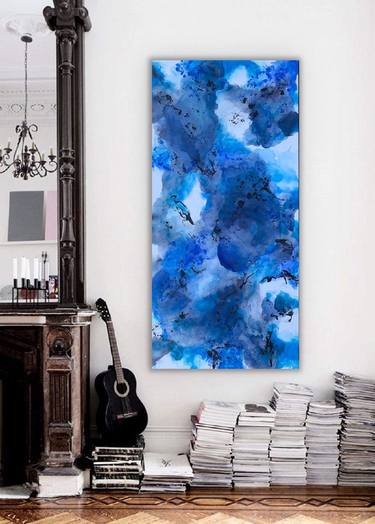 Original Abstract Expressionism Nature Paintings by Veronica Vilsan