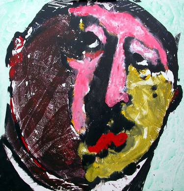 Original Expressionism Portrait Paintings by Juan Mozos