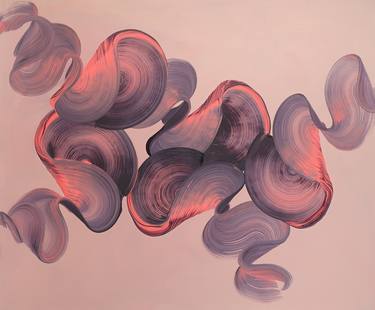 Saatchi Art Artist Dragica Carlin; Paintings, “Five Swirls, Series 1” #art
