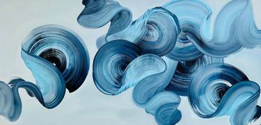 Blue Swirls, Series 2, 2022 thumb