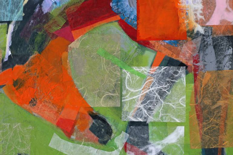 Original Abstract Expressionism Abstract Painting by Dara Daniel