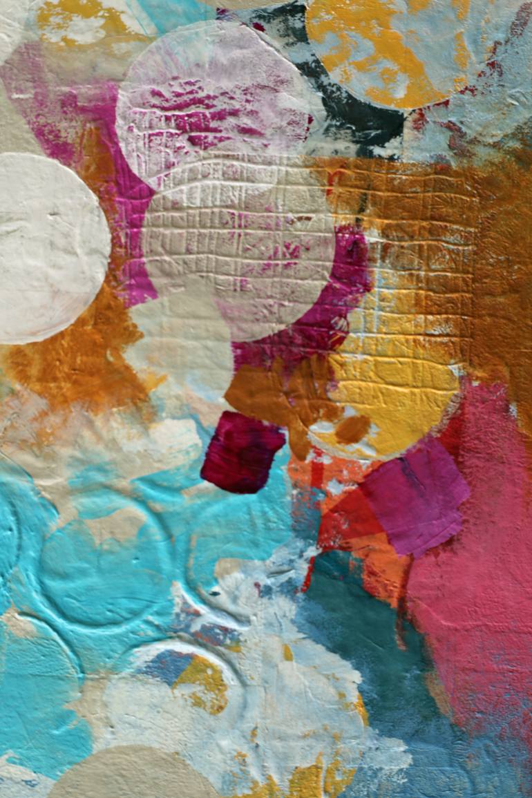 Original Abstract Expressionism Abstract Painting by Dara Daniel