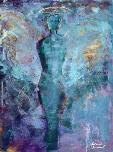 Original Abstract Expressionism Abstract Painting by Dara Daniel