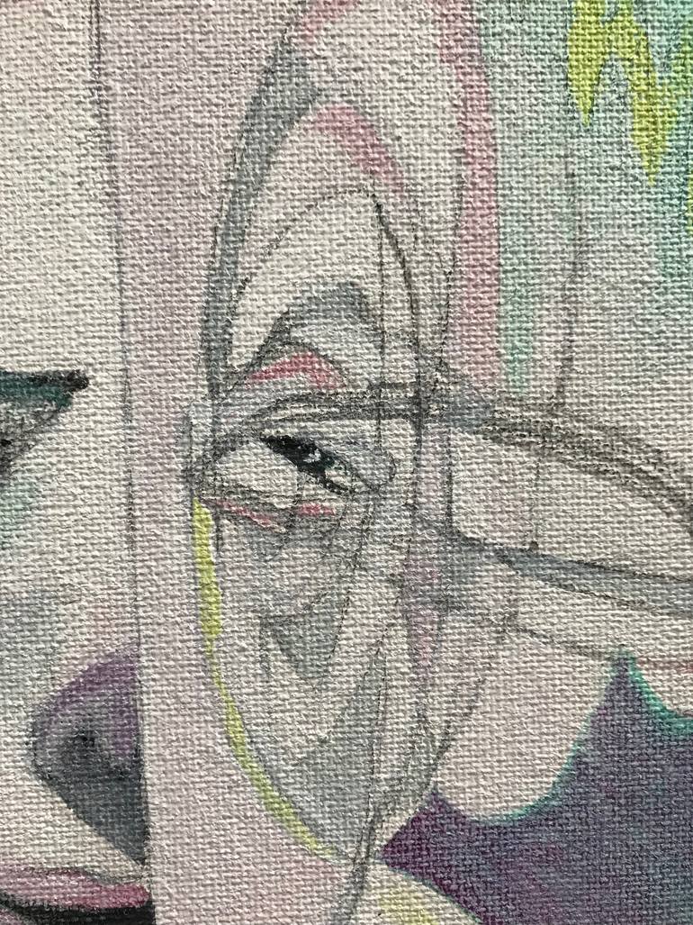 Original Figurative People Painting by Nicolette Leigh Yates